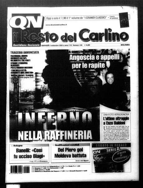 Il Resto del Carlino : giornale dell'Emilia